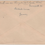 All.Bes./Kontrollrat - 84 Pfg. Ziffer, Einschreibebrief Goch - Bad Soden 1946