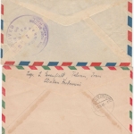 Iran - 2 airmail covers, Teheran - Schwerin 1948, 1x to England 1949