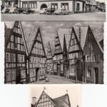 Nordrhein-Westfalen - Blomberg (Lippe), 6 versch. sw-Fotokarten ca. 1960