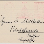 DR - 3 Pfg. AFS "Dr. Wolff" (Pharma), Drucksachenkarte n. Bischofswerda 1934
