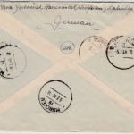 All.Bes./Kontrollrat - Harsewinkel ü. Gütersloh, Poststelle I, Eilbrief 1948 n.