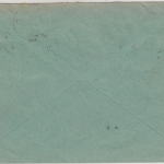 DR-Infla - 2x40 Pfg. Flugpost, Luftpostbrief Leipzig - Fürth 1921, ohne Inhalt