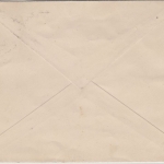 DR-Infla - 2x40 Pfg. Flugpost, Luftpostbrief Leipzig - Fürth 1921, ohne Inhalt