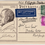 DR - 6 Pfg. Goethe, Sonder-GA-Karte +Zusatz, Lupo-Karte Bad Kudowa - Berlin 1932