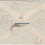 DR - 2x2 RM Lilienthal, Zeppelinbrief n. BRASILIEN, Bad Homburg 1934 über