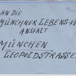 All.Bes. - Siegsdorf 5.9.45, Bezahlt L1 a. Brief n. München, ohne Inhalt