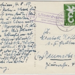 BRD - (13a) Ulsenheim ü. Uffenheim, Landpost-Ra2 a. Karte n. Neumarkt