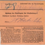 DR-Infla - 2x1M.+75 Pfg. By-Abschied/DR, Wertpaketkarte Muggendorf - Fürth 1920