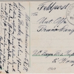 Bayern - Memmenhausen 1918, K1 a. Feldpostkarte a.d. 20. Bayer. Res.Inf.Rgt.