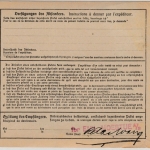DR - Gummersbach 1925 Gebühr bezahlt Ra2 Paketkarte/Selbstbucher n. NORWEGEN