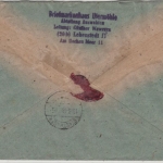 All.Bes./Kontrollrat - Lebenstedt ü. Braunschweig, Poststelle I Einschreibebrief