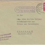 BRD - (17a) Kleineicholzheim ü. Mosbach (Baden), Landpost-Ra 2 a. Brief n.