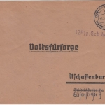 All.Bes. - Dorfprotzelten ü. Marktheidenfeld 12.1.46, 12 Pfg. Geb.bez., Brief n.