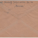 All.Bes. - Dorfprotzelten ü. Marktheidenfeld 12.1.46, 12 Pfg. Geb.bez., Brief n.