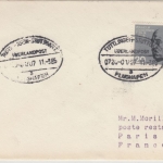 BRD - Überlandpost Tuttlingen - Stuttgart 0720-01/07, Brief n. FRANKREICH 1965
