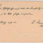 Württemberg - Wehingen 1902, kl. K2 a. 5 Pfg. GA-Karte n. Schörzingen