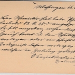 Württemberg - Wehingen 1902, kl. K2 a. 2 Pfg. GA-Karte/Oberamtsverkehr n.