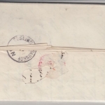 Württemberg - Sulz 1880, K1 a. Wendebrief/Nachporto n. Berkheim, innen 10 Pfg.