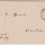 Württemberg - Schoenmünzach 1867, Dkr a. Dienstbrief n. Baiersbronn
