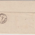 Württemberg - Schoenmünzach 1867, Dkr a. Dienstbrief n. Baiersbronn