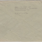 All.Bes. - Göttelfingen 23.5.46, (Zustell)Gebühr bezahlt, L1 a. Brief n. Bochum