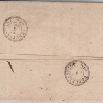 Württemberg - Dornstetten 1860, Dkr a. Dienstbrief n. LoßBurg/Freudenstadt