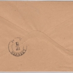 Bayern - 3 Kr. Wappen/gez., Brief K1 Schweinfurt - Leisnig/Sachsen 1873