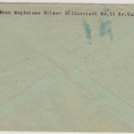Bizone - (20) Böddenstedt ü. Uelzen, Brief n. Michelau 1951