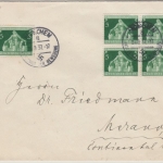 DR - 5x5 Pfg. Gemeindekongress, Brief n. ITALIEN, München - Meran 1937
