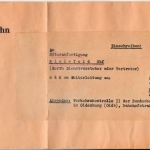 BRD - Oldenburg, Verkehrskontrolle II, EDS-Einschreibebrief ca. 1960