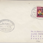 BRD - Überlandpost Oldenburg - Bremen Fahrt 1, Drucksache n. FRANKREICH 1965