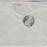 DR - 2x20 Pfg. Germania, Einschreibebrief (2.Gew.st.) Jever - Brunsbüttel 1915