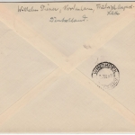 DR - 25 Pfg. Hindenburg, Brief n. SÜDWESTAFRIKA, Nordenham - Windhuk 1936