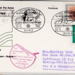 BRD - Bückeburg 14. Int. Hubschrauberforum 1982, SST a. 1st-Flug-Karte