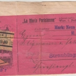 Österreich - 35 H. Franz-Joseph, Nachnahme-Einschreibedrucksache (Vds.) Wien