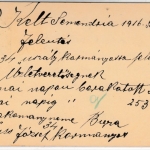 Österreich/KuK-Feldpost - 5 H. GA-Karte, Smederevo - Budapest 1916, Zensur-Ra2