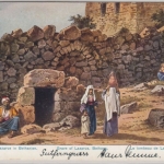Österreich/Levante - 2x10 Pa. Franz-Joseph, Karte Jerusalem - Neuffen 1910