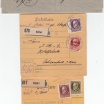 Bayern/DR - Hassfurt, 13 Heimatbelege 1868 - 1951 (inkl. 2 Ansichtskarten)