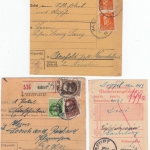 Bayern/DR - Hassfurt, 13 Heimatbelege 1868 - 1951 (inkl. 2 Ansichtskarten)