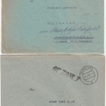 Bayern/DR - Hassfurt, 13 Heimatbelege 1868 - 1951 (inkl. 2 Ansichtskarten)