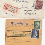 DR/BRD - Freilassing, 6 Heimatbelege 1921-1985