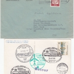 DR/BRD - Freilassing, 6 Heimatbelege 1921-1985