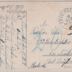 Bayern - Engelsberg Oby. 1918, K1 a. unfrankierter Karte/Nachporto n. Neukirchen