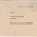 All.Bes. - (13b) Dorfen Markt 21.9.45, Gebühr bezahlt L1 a. Brief n. Helmbrechts