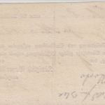 Bayern - Bamberg 1827, Briefpost-Aufgabeschein (Teilvordruck) n. Hammelburg