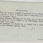 Bayern - Bamberg Fahrpost-Aufgabeschein (Ortsvordruck) n. Bayreuth 1833