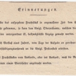 Bayern - Bamberg 1843, Fahrpostaufgabeschein (Teilvordruck) n. Nürnberg