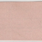 Bayern - Bamberg 1848, Briefpostaufgabeschein (Teilvordruck), hds. Vermerk "nach