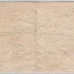 Bayern - Bamberg 1839, Briefpostaufgabeschein (Teilvordruck) n. Tambach