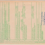 BRD - 3x2 M. Bauwerke, Paketkarte i.d. SCHWEIZ, Reutlingen-Ohmenhausen 1972 n.